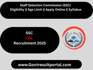 SSC CGL Recruitment 2025