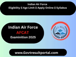 AFCAT Recruitment 2025