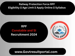 RPF SI Result 2025