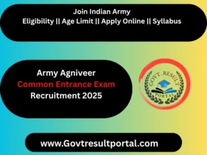  Army CEE Admit Card 2025